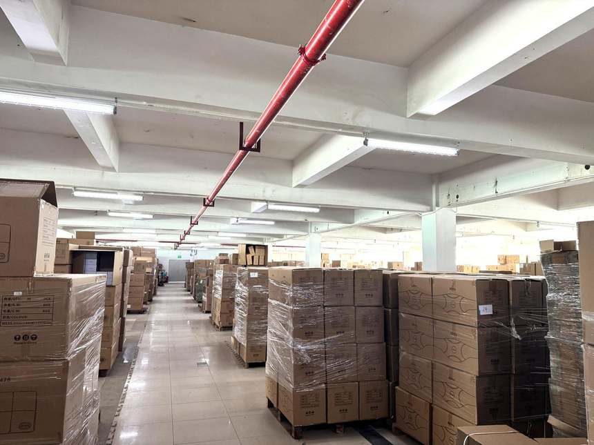 Ligne d'assemblage des ventilateurs dans l'usine